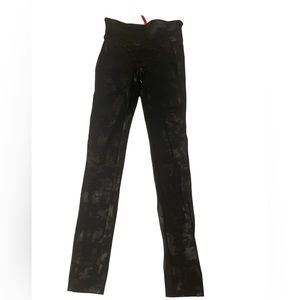 Spanx Black Camo Leggings